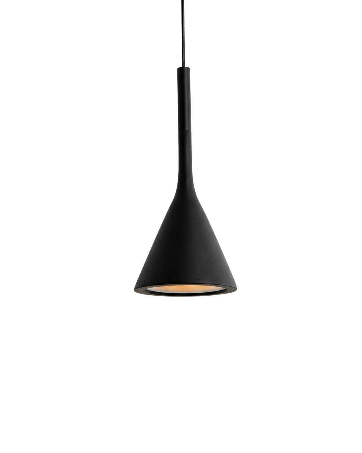 Lampe Suspendue Conique Métal Orientable Éclairage Ciblé Salle à Manger Bureau Ambiance Minimaliste Intérieur | Koossa
