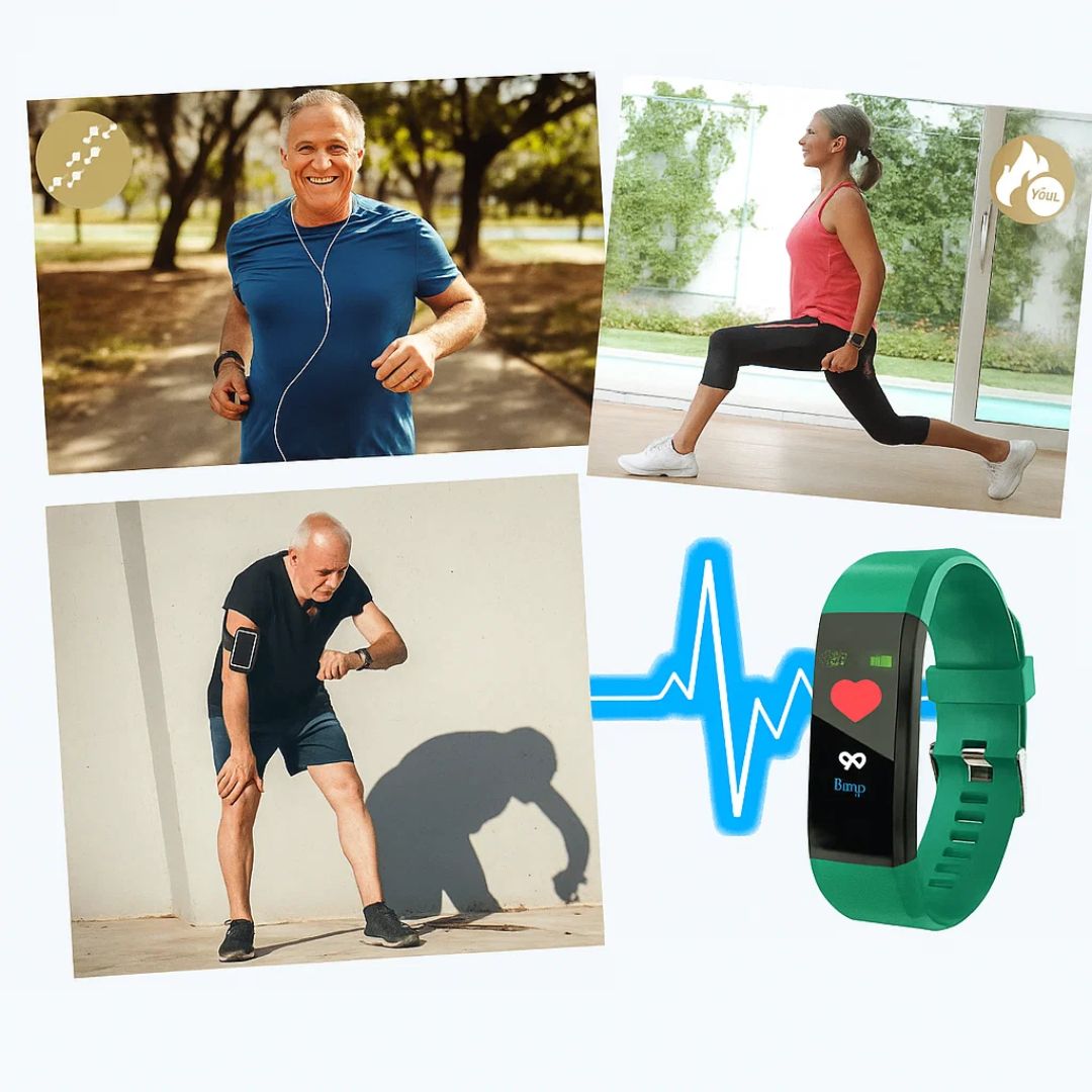 Emergency Alert Smartwatch for Elderly with Fall Detection GPS Heart Rate Monitor SOS Button Health Tracker | Lonoma