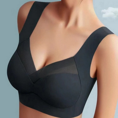 Women's Wireless Comfort Bra — Seamless Support Bra with Push-Up Effect for Everyday Wear & Active Lifestyle | Koossa