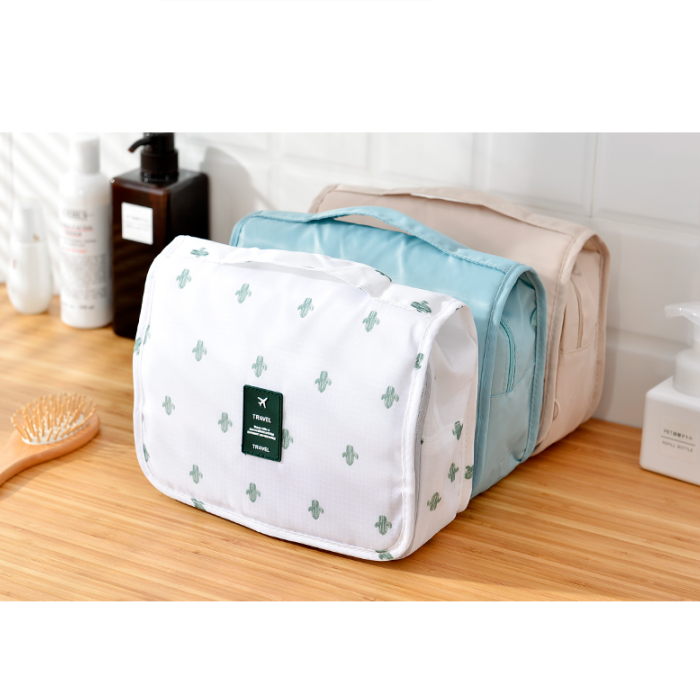 Women's Hanging Travel Toiletry Organiser Bag — Waterproof Cosmetics Case for Weekend Breaks & Holidays | Koossa