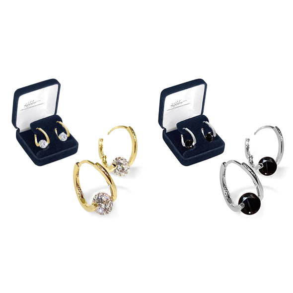 Women's Germanium Stud Earrings — Elegant Everyday Earrings for Wellbeing & Natural Beauty | Koossa