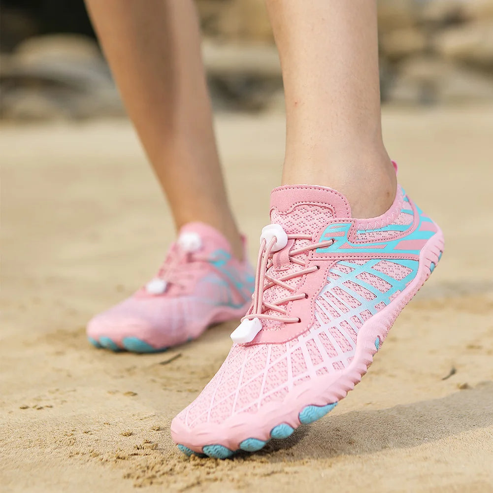 Women's Water Shoes — Lace-Up Aqua Shoes for Swimming, Beach Walks & Watersports | Koossa