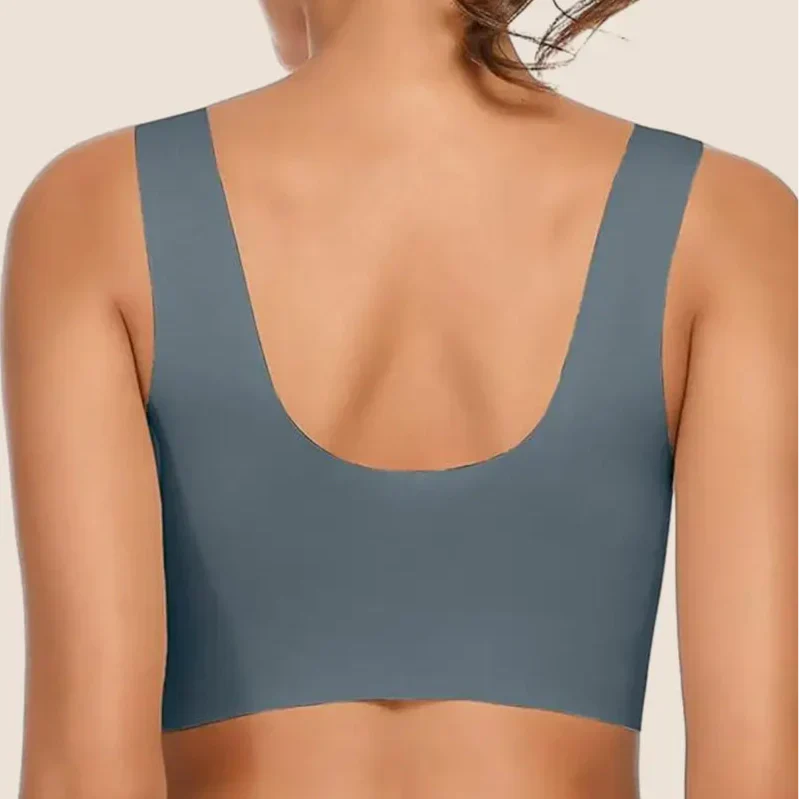 Women's Seamless Comfort Bra in Black, Beige, Navy, Pink & Powder Blue – Everyday Support with Invisible Finish | Koossa