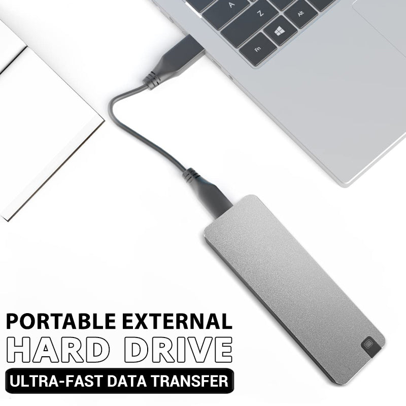Portable Solid-State External Drive — Lightweight Fast-Transfer Storage for Professionals & Students | Koossa