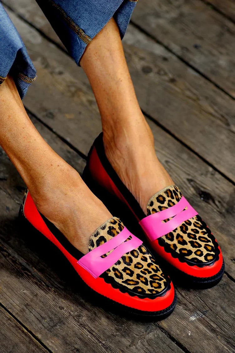 Women's Round-Toe Loafers — Classic Slip-On Shoes for Smart Casual & Office Wear | Koossa