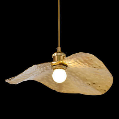 Gold Bronze Metal Pendant Light with Adjustable Cord, E26 Socket Hanging Ceiling Fixture for Dining Room, Kitchen Island, Bar & Café | Lonoma
