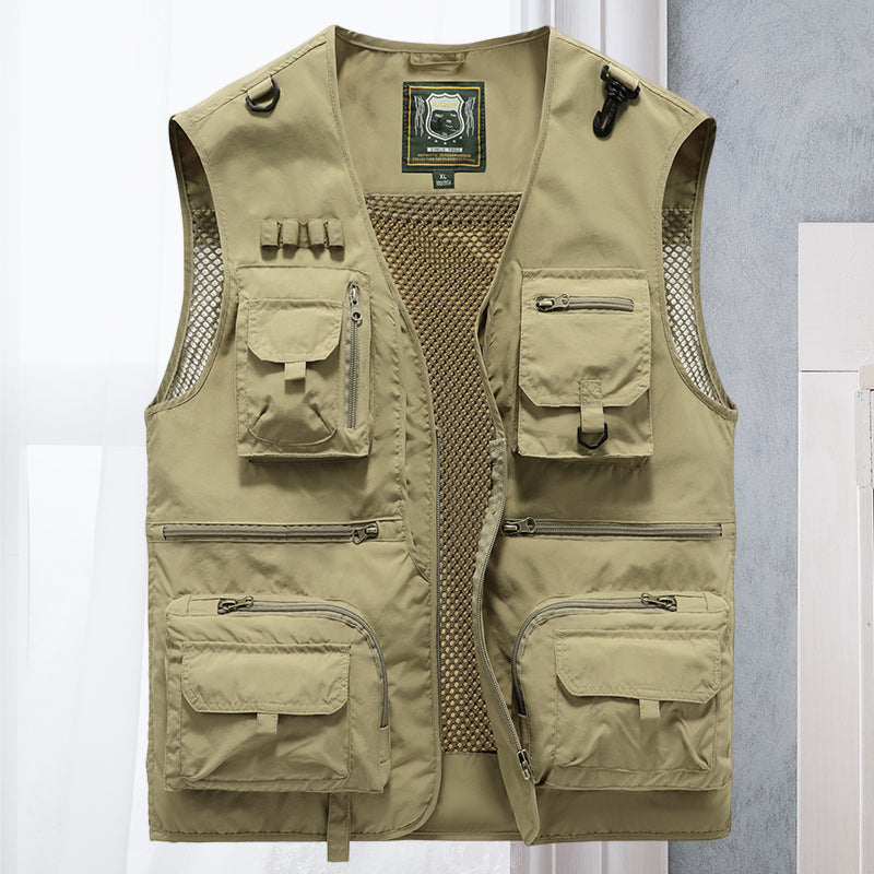 Women's Multi-Pocket Gilet for Outdoor Adventures — Lightweight Summer Waistcoat with Secure Storage | Koossa