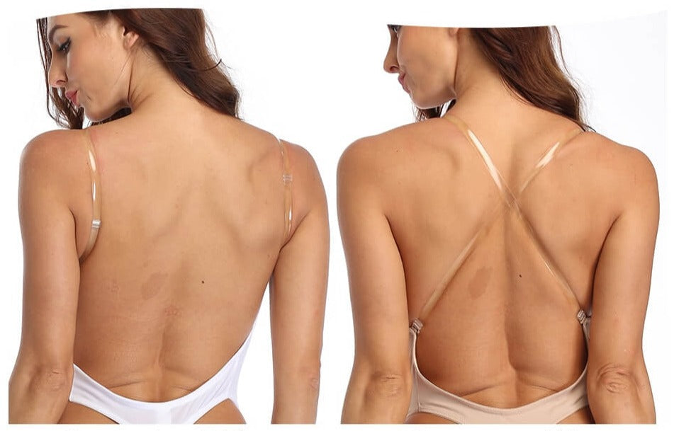 Women's Backless Shaping Bra — Nude Seamless Support Bra for Open-Back Dresses & Evening Occasions | Koossa