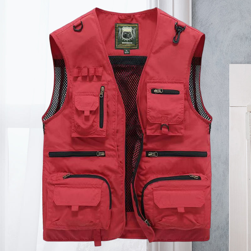 Women's Multi-Pocket Gilet for Outdoor Adventures — Lightweight Summer Waistcoat with Secure Storage | Koossa