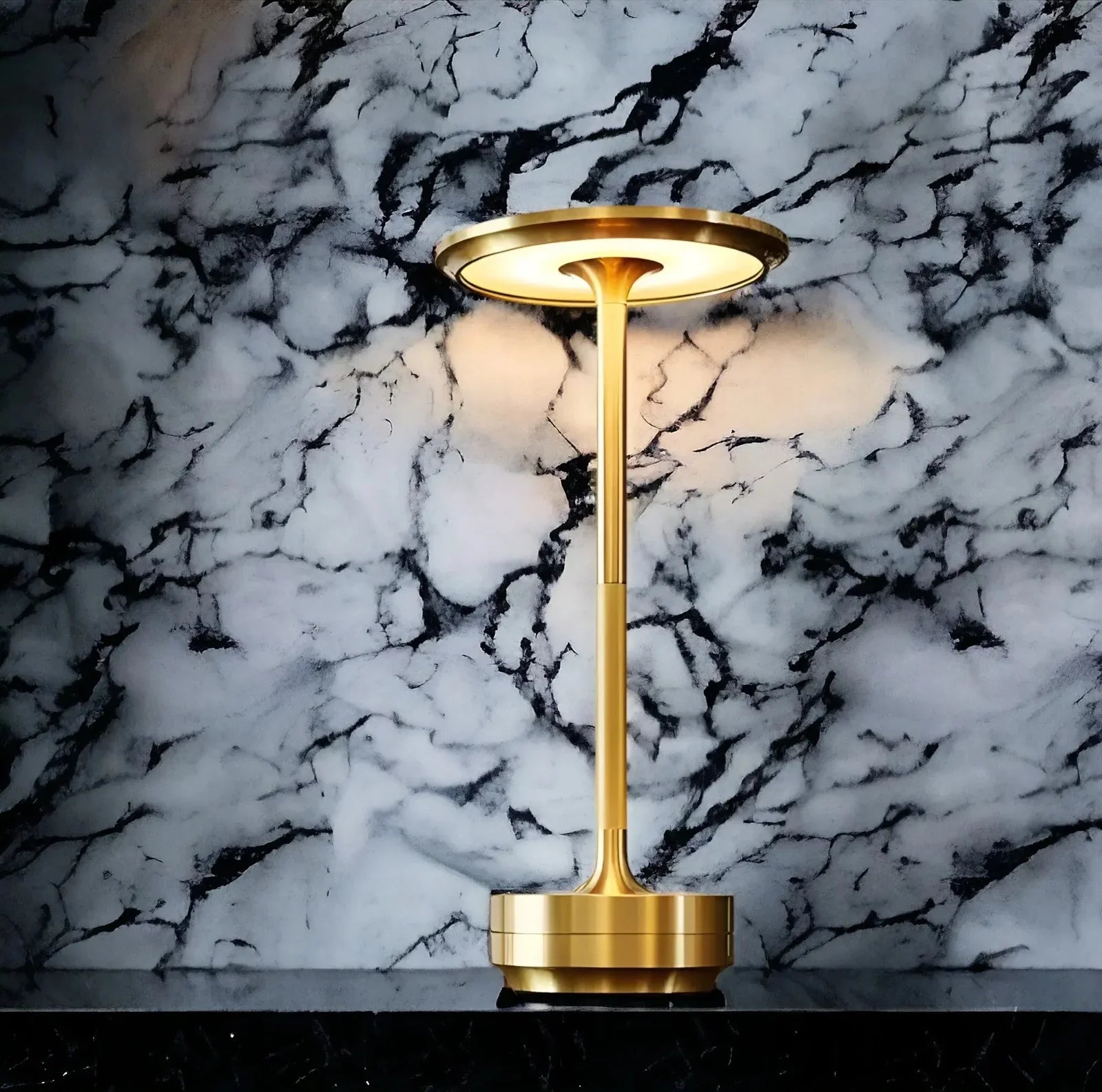 Lampe à poser sans fil LED tactile modulable trois températures de couleur ambiance intérieur extérieur | Koossa