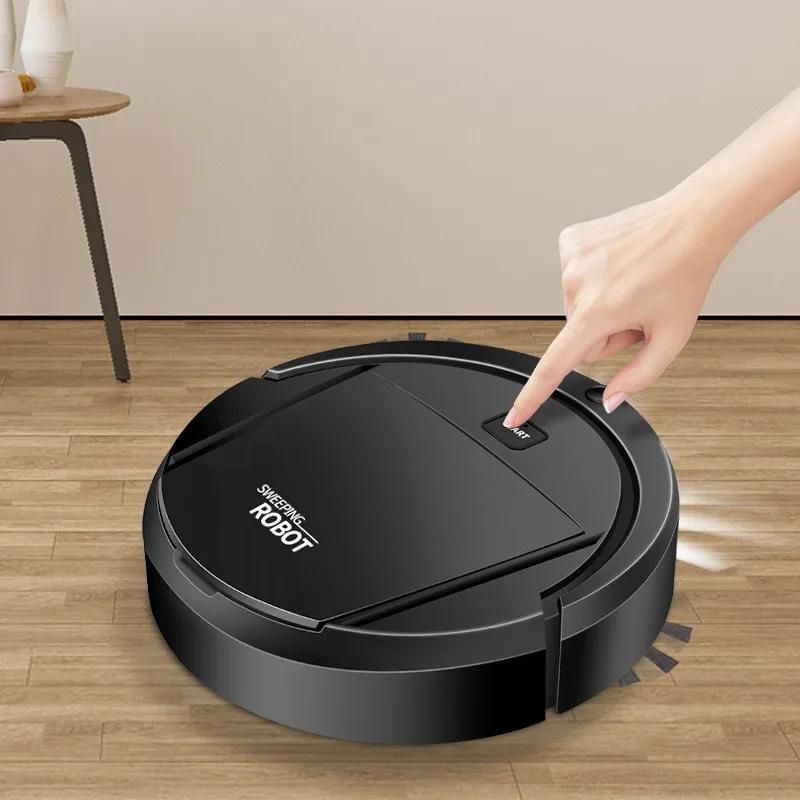 Robot Aspirateur Laveur Automatique 3-en-1 Silencieux – Nettoyage Efficace Quotidien pour Sols Durs et Parquets | Koossa