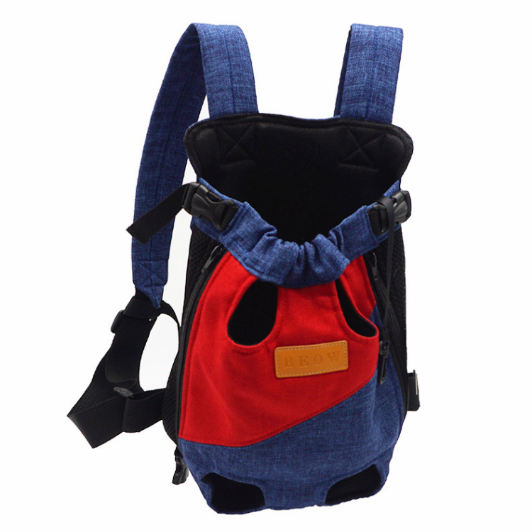 Cat Backpack Carrier Canvas S–XXL 1.5–7.5kg Breathable Travel Bag Portable Cat Carrying Bag Rucksack Vet Trips Hiking | Koossa