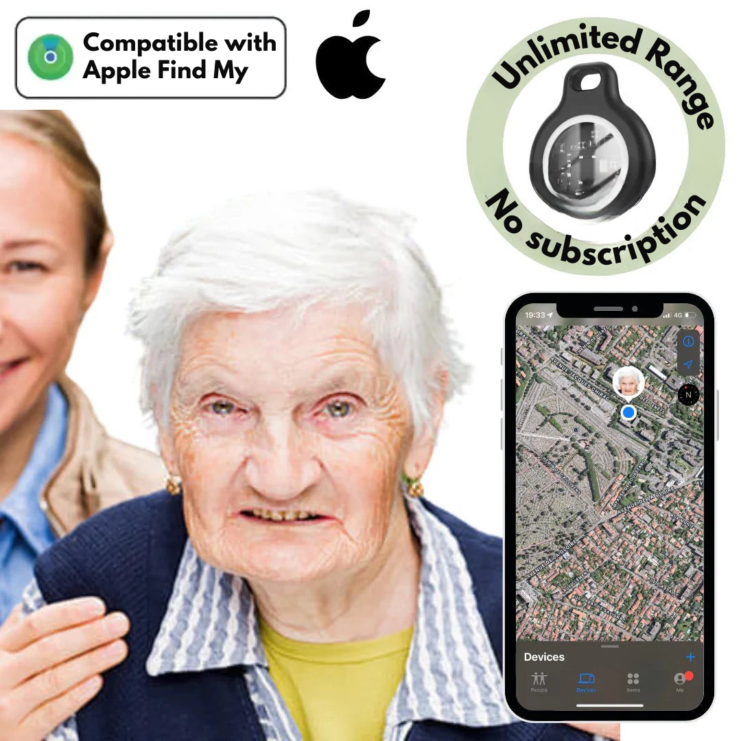 Location Tracker for Elderly Adults with Year-Long Battery and Waterproof Design for Peace of Mind | Lonoma