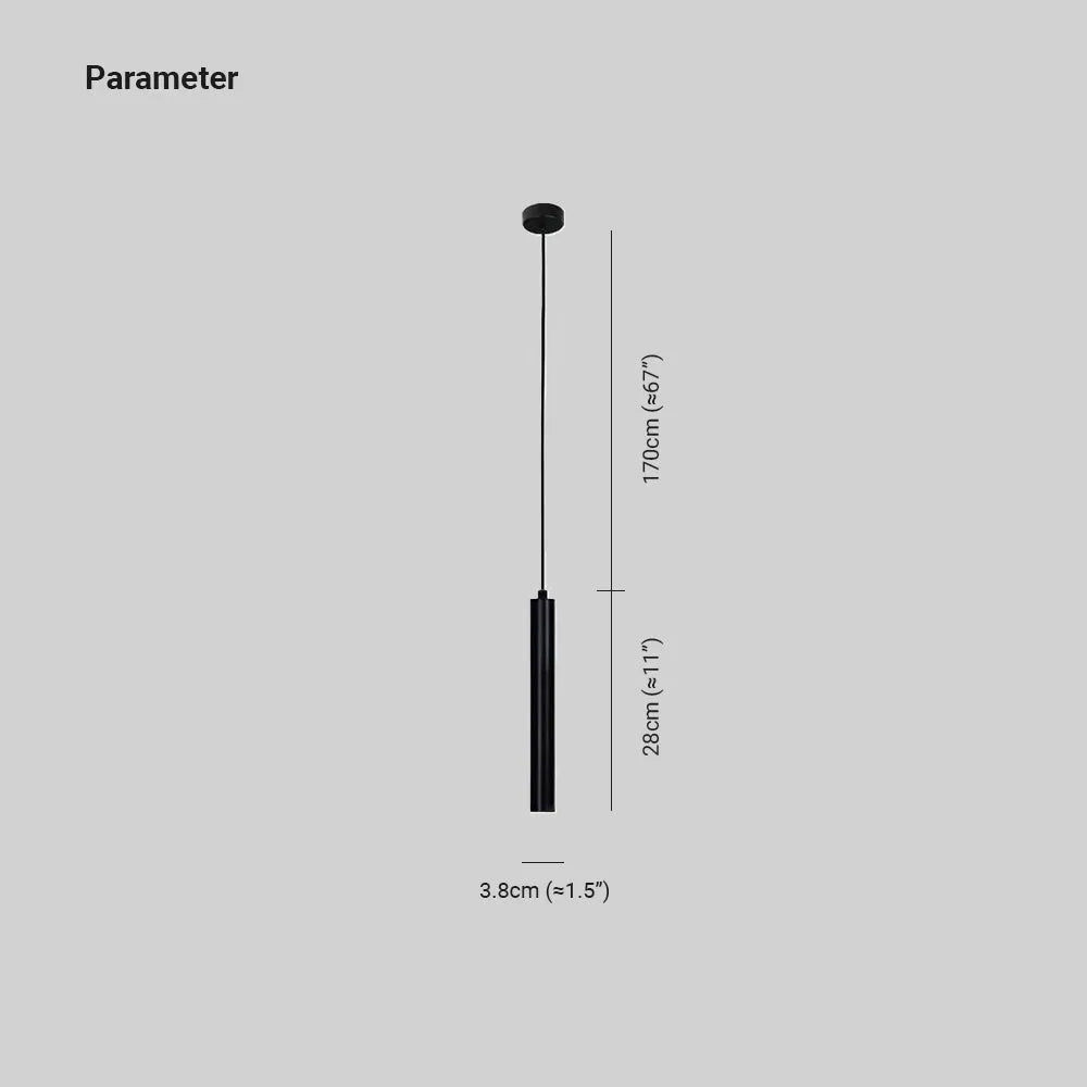Modern LED Hanging Fixture Black Metal Linear Design Adjustable Ceiling Lighting for Dining Kitchen Island Bedroom | Lonoma