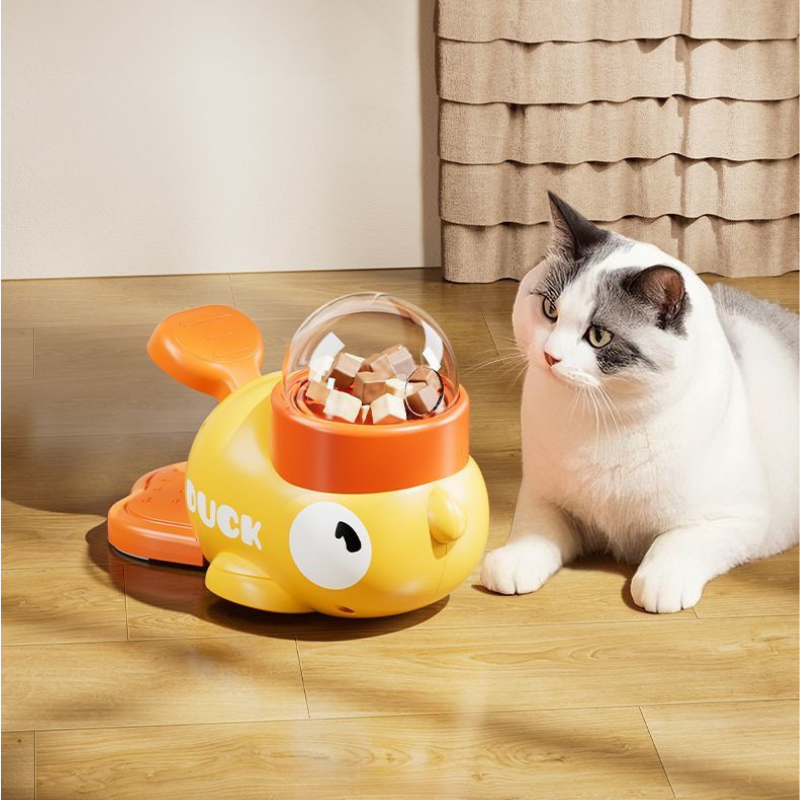 Dog Cat Treat Puzzle Toy Duck 22x14cm Slow Feeder Interactive Dispenser Mental Stimulation Kibble Toy Indoor | Koossa