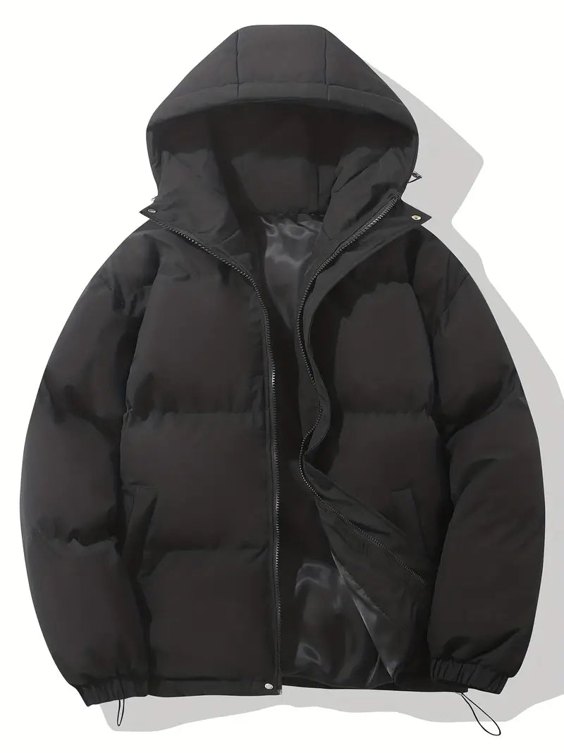 Quilted Puffer Jacket with Hood in Eight Colours for Layered Autumn Winter Warmth | Koossa