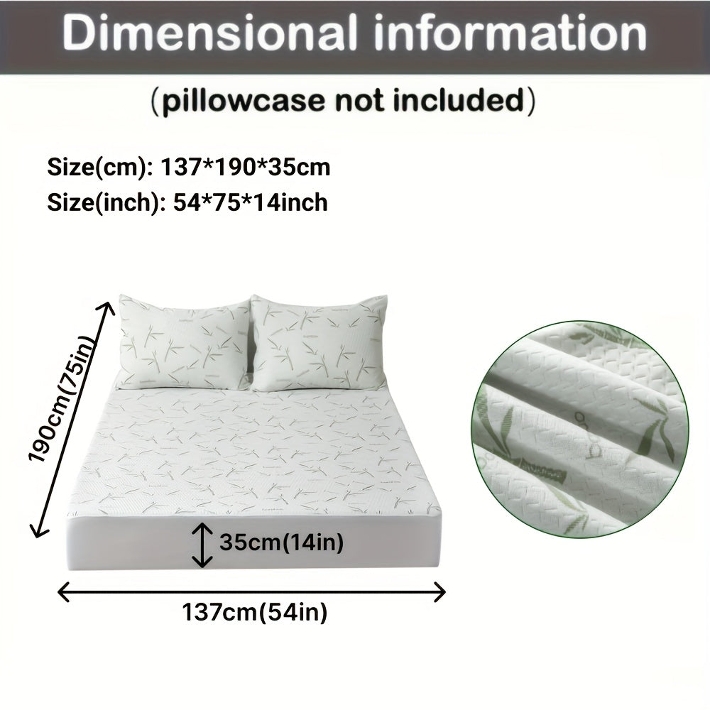 Protège-matelas Bambou Respirant Thermorégulateur 3D Confort Drap-Housse Ventilé Lit Naturel Hygiénique | Koossa