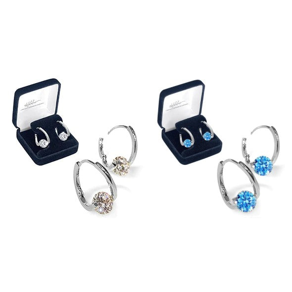 Women's Germanium Stud Earrings — Elegant Everyday Earrings for Wellbeing & Natural Beauty | Koossa