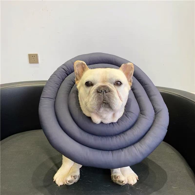 Recovery Cone Adjustable Soft Cotton Dog Cat E-Collar Post-Surgery Wound Protection Buster Collar Elizabethan Collar Pet | Koossa