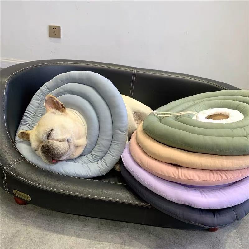 Recovery Cone Adjustable Soft Cotton Dog Cat E-Collar Post-Surgery Wound Protection Buster Collar Elizabethan Collar Pet | Koossa