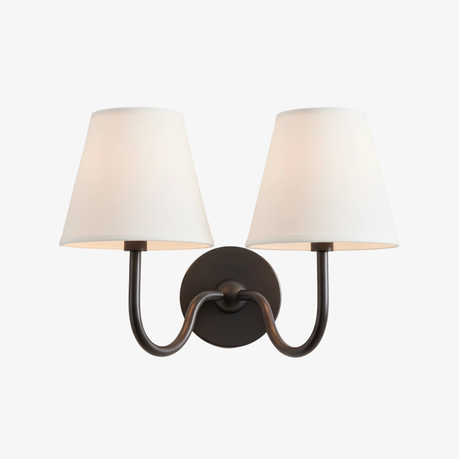 Applique murale élégante à abat-jour plissé en tissu – Éclairage classique et raffiné pour chambre et salon | Koossa