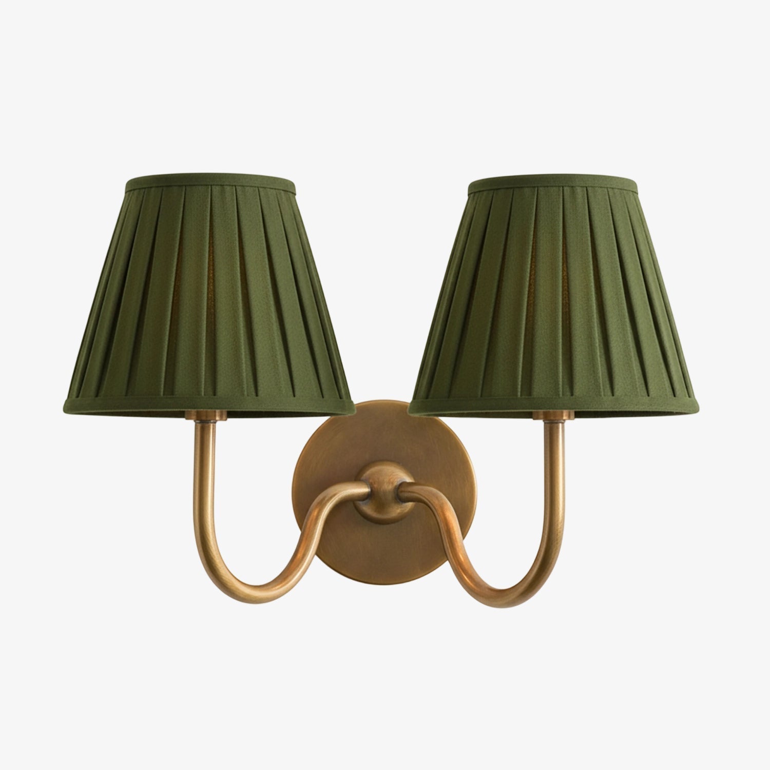 Applique murale élégante à abat-jour plissé en tissu – Éclairage classique et raffiné pour chambre et salon | Koossa