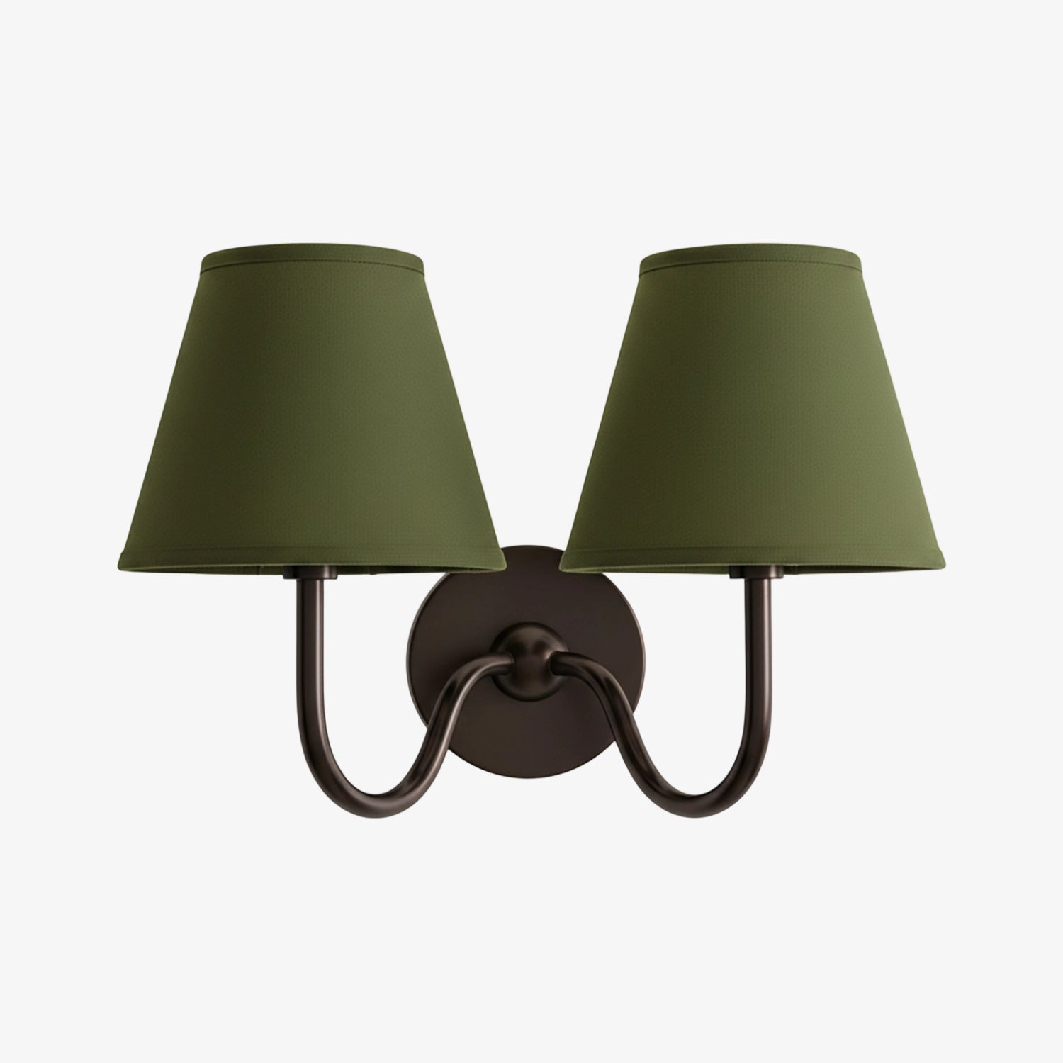 Applique murale élégante à abat-jour plissé en tissu – Éclairage classique et raffiné pour chambre et salon | Koossa