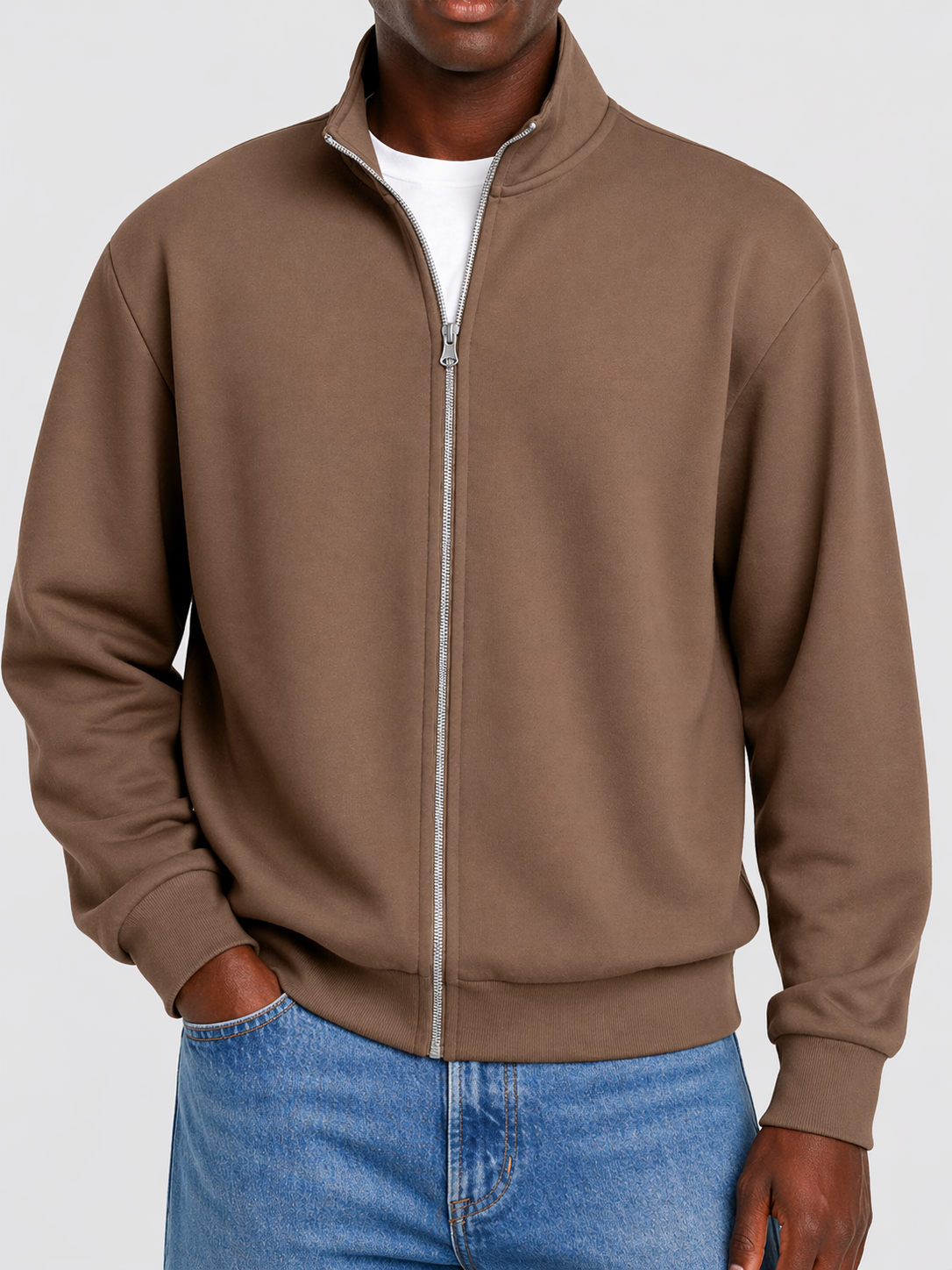 Men's Full-Zip Vest Layering Piece for Year-Round Wear | Casual Athletic Active Jacket | Lightweight Transitional Outerwear | Lonoma