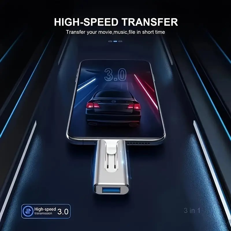 Clé USB double connectique iOS et Android – Stockage additionnel mobile pour photos vidéos et fichiers | Koossa