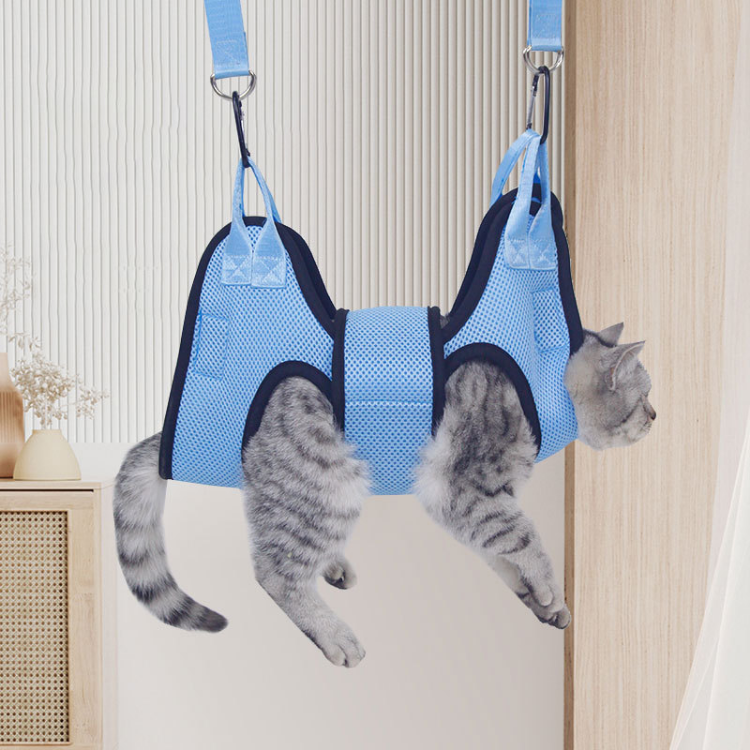 Cat Grooming Hammock Safety Belt S M L 1–22kg Nail Clipping Restraint Hammock Cat Holder Grooming Sling Indoor | Koossa
