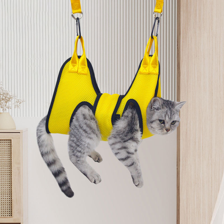Cat Grooming Hammock Safety Belt S M L 1–22kg Nail Clipping Restraint Hammock Cat Holder Grooming Sling Indoor | Koossa