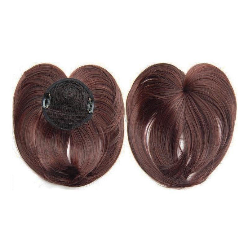 Human Hair Crown Topper Clip-In Hairpiece for Women, Thinning Crown Coverage, Natural Color Hair Toppers for Hair Loss and Volume | Lonoma