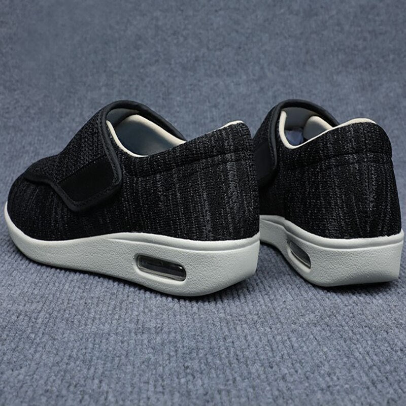 Women's Wide-Fit Comfort Shoes in Grey, Beige & Black — Cushioned Walking Shoes for Sensitive Feet & All-Day Wear | Koossa