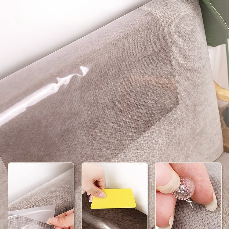 Cat Sofa Protector Transparent Self-Adhesive 30x45cm 5-Pack 10-Pack Anti-Scratch Clear Couch Guard Furniture Film | Koossa