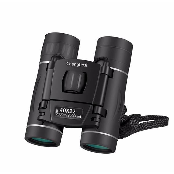 Jumelles Compactes Pliables 40×22 pour Observation Nature Voyage Oiseaux Concert Randonnée Optique Voyage | Koossa