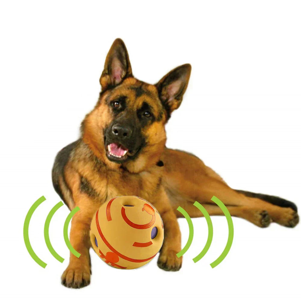 Interactive Dog Ball Toy Sound Activated Motion Durable Chew Resistant Bright Colours Mental Stimulation Indoor Outdoor Play Small Medium Large Dogs | Koossa