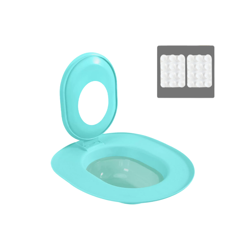 Cat Toilet Training Seat 39x36.5cm Suction Cup Removable Tray Litter Free Standard Toilet Fit Reusable Trainer | Koossa
