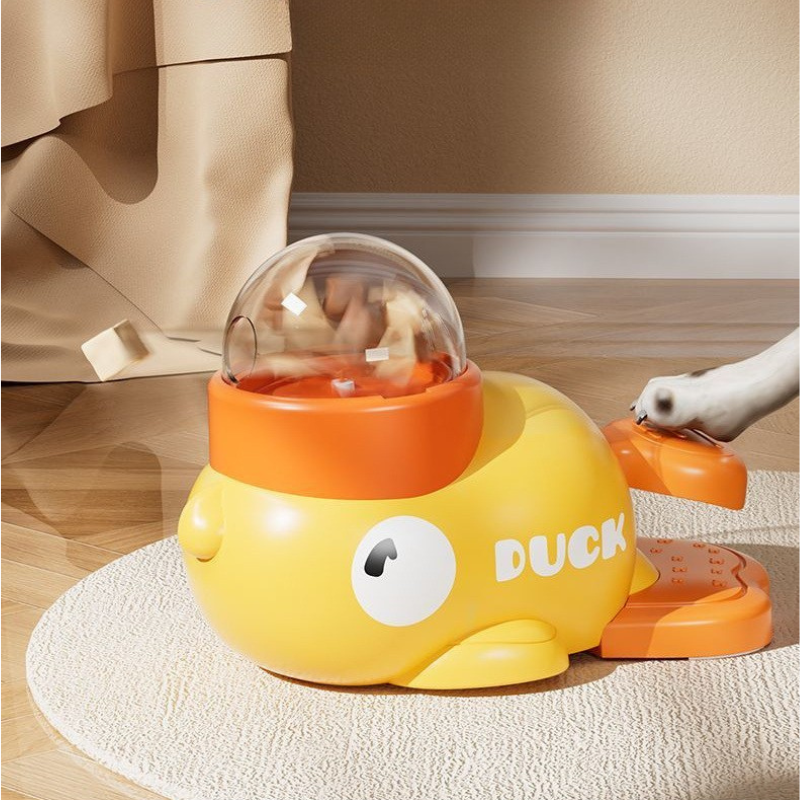 Dog Cat Treat Puzzle Toy Duck 22x14cm Slow Feeder Interactive Dispenser Mental Stimulation Kibble Toy Indoor | Koossa