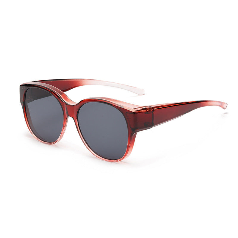 Surlinettes Solaires Polarisées UV400 Cat-Eye Protection Optimale pour Porteurs de Lunettes Homme Femme | Koossa