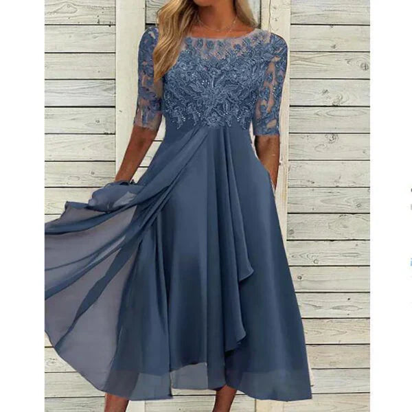Women's Summer Dress — Relaxed Fit Midi Dress for Casual Elegance & Everyday Comfort | Koossa