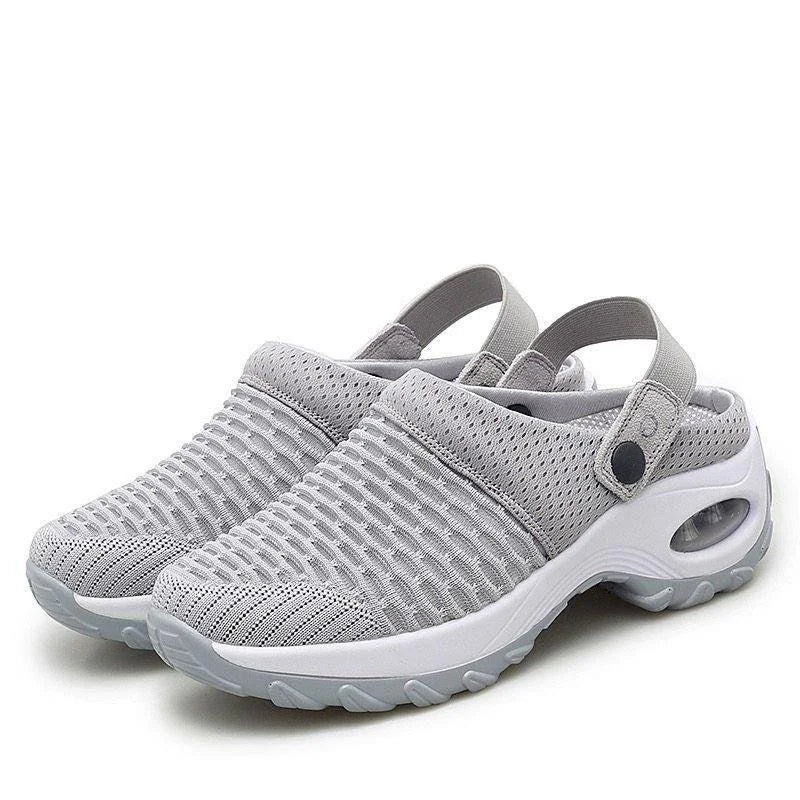 Women's Cushioned Walking Trainers — Breathable Mesh Trainers for All-Day Comfort & Active Wear | Koossa