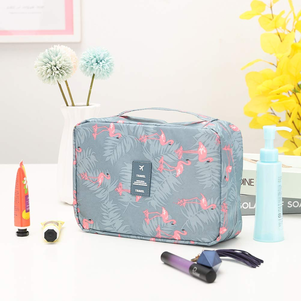 Women's Hanging Travel Toiletry Organiser Bag — Waterproof Cosmetics Case for Weekend Breaks & Holidays | Koossa