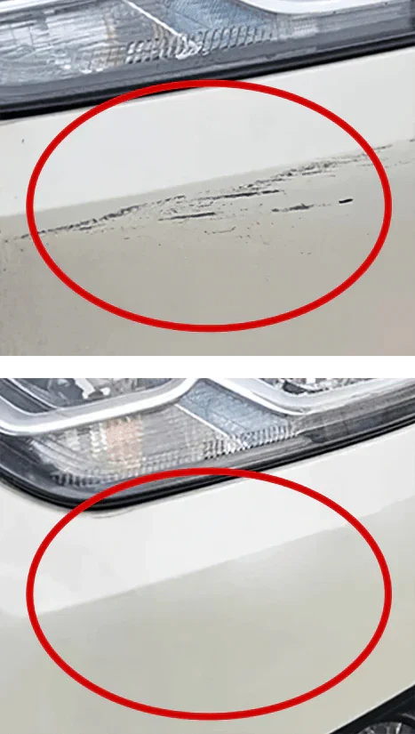 Pâte Réparatrice pour Rayures de Carrosserie avec Éponge Professionnelle Tous Types de Vernis Automobile | Koossa