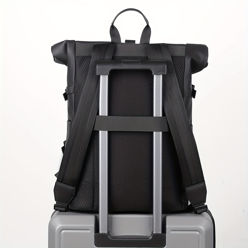 Men's Water-Resistant Laptop Backpack — Practical Travel Backpack with USB Charging Port for Work & Commuting | Koossa