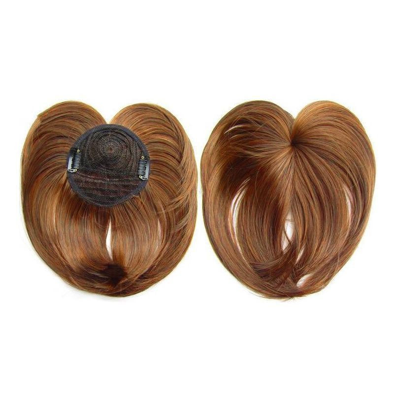 Human Hair Crown Topper Clip-In Hairpiece for Women, Thinning Crown Coverage, Natural Color Hair Toppers for Hair Loss and Volume | Lonoma