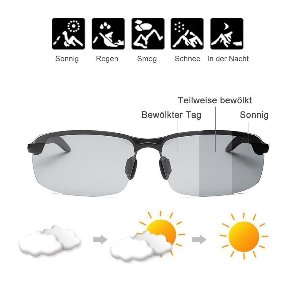 Photochromic Polarised Sunglasses — UV400 Protection Driving Glasses for Men & Women | Koossa