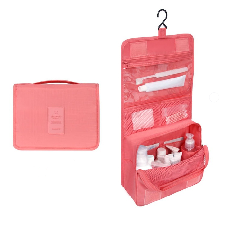 Women's Hanging Travel Toiletry Organiser Bag — Waterproof Cosmetics Case for Weekend Breaks & Holidays | Koossa