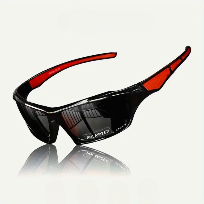 Polarised Shield Sunglasses in Streamlined Frame with UV Protection for All-Day Wear | Koossa