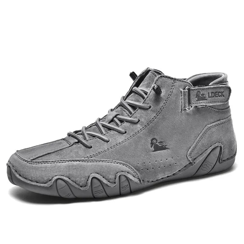 Men's Waterproof High-Top Boots — Elastic Slip-On Chelsea Boots for Outdoor & Casual Wear | Koossa