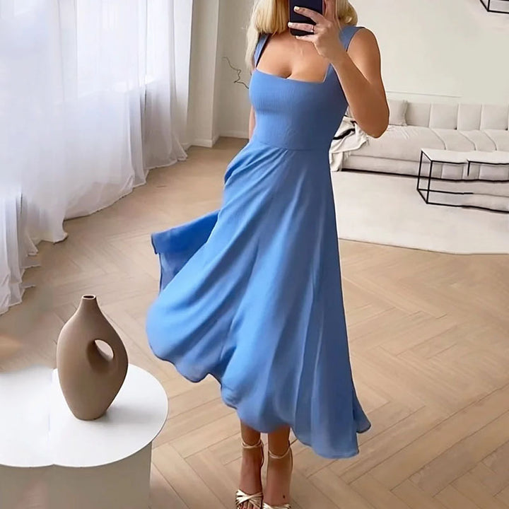 Women's Sleeveless Shift Dress — Elegant Day Dress for Office, Brunch & Casual Evening Wear | Koossa